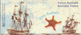 2002 France Australie Pochette Souvenir N°19 émissions Communes Navigateurs Baudin Flinders N°3476/77 Et 2026/27 Neuf ** - Altri & Non Classificati