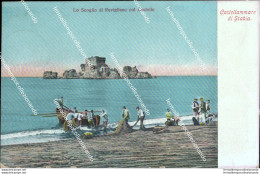 Bg519  Cartolina Castellammare Di Stabia Lo Scoglio Di Rovigliano Napoli - Napoli (Naples)