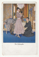 Die Liebesgabe - Lustigen Blätter Nr. 10 AK Wennerberg, B. Old Postcard Posted 1917 Senj To Zagreb 240510 - 1900-1949
