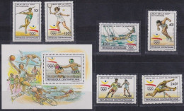 Republique Centrafricaine 1989 - Olympic Games Barcelona 92 Mnh** - Verano 1992: Barcelona