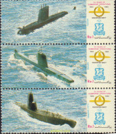 575756 MNH PAKISTAN 1989 25 ANIVERSARIO DE OPERACIONES SUBMARINAS - Pakistán