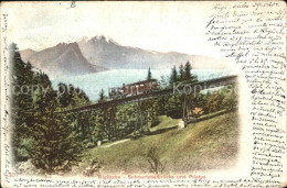 11836147 Rigibahn Schnurtobelbruecke Pilatus  Rigibahn - Other & Unclassified