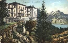 11835307 Buergenstock Grand Hotel Vierwaldstaettersee Alpen Buergenstock - Sonstige & Ohne Zuordnung