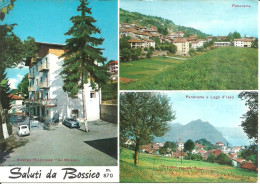 Bossico (Bergamo) Vedute: Albergo Ristorante "Al Milano", Panorama, Panorama E Lago D'Iseo - Bergamo