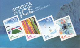 2022 Ross Dependency Science On Ice Helicopters Souvenir Sheet MNH @ BELOW FACE VALUE - Unused Stamps