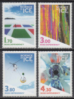 2022 Ross Dependency Science On Ice Helicopters Aviation Complete Set Of 4 MNH @ BELOW FACE VALUE - Unused Stamps