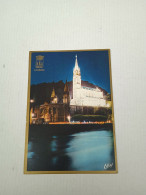 CARTOLINE: LOURDES - LA BASILLIGUE ILLUMINEE ET LA PROCESSION AUX FLAMBEAUX - VIAGGIATA - F/G - COLORI - LEGGI - Colecciones Y Lotes