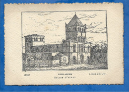CPA - 69 - Lyon Ancien - Eglise D'Ainay (gravure) - Non Circulée - Otros & Sin Clasificación