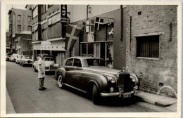 CP Carte Photo D'époque Photographie Vintage Automobile Voiture Auto Rolls Royce - Auto's