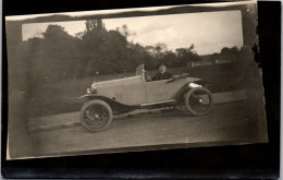 CP Carte Photo D'époque Photographie Vintage Automobile Voiture Auto Cabriolet  - Automobile