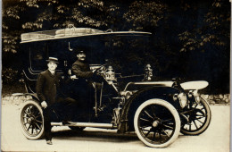 CP Carte Photo D'époque Photographie Vintage Automobile Voiture Auto Taxi  - Automobili