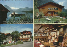 11822677 Giswil Am Sarnersee Hotel Krone Stube Liegewiese Giswil - Autres & Non Classés