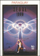 Paraguay 1988, Olympic Games In Seoul, BF - Sommer 1988: Seoul