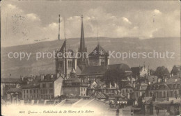 11820176 Geneve GE Cathedrale De St Pierre Et Le Saleve Geneve - Autres & Non Classés