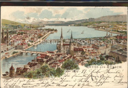 11818986 Zuerich See Limmat Bruecken Zuerich - Sonstige & Ohne Zuordnung