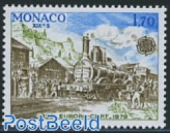 Monaco 1979 Stamp Out Of Set, Mint NH, History - Transport - Europa (cept) - Railways - Neufs