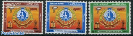 Kuwait 1984 Science Association 3v, Mint NH - Koweït