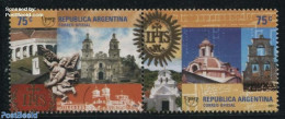 Argentina 2001 UPAEP, World Heritage 2v [:], Mint NH, History - Religion - World Heritage - Churches, Temples, Mosques.. - Unused Stamps