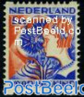 Netherlands 1932 5+3c, Sync. Perf, Stamp Out Of Set, Mint NH, Nature - Flowers & Plants - Nuevos