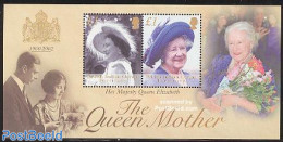 British Indian Ocean 2002 Queen Mother S/s, Mint NH, History - Kings & Queens (Royalty) - Familias Reales