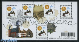 Netherlands 2008 Beautiful Holland, Coevorden S/s, Mint NH, Nature - Transport - Cattle - Ships And Boats - Neufs
