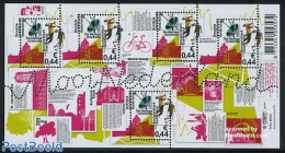 Netherlands 2009 Beautiful Holland, Oosterhout S/s, Mint NH, Sport - Transport - Various - Cycling - Automobiles - Tou.. - Unused Stamps