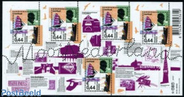 Netherlands 2009 Beautiful Holland, Delfzijl S/s, Mint NH, Transport - Ships And Boats - Art - Authors - Unused Stamps