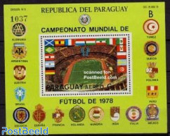 Paraguay 1979 Football Stadium S/s (A Or B On Border), Mint NH, Sport - Football - Paraguay