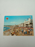 CARTOLINE: NICE - LA COTE D'AZUR - LA PROMENADE DES ANGLAIS (MOVIMENTATA) - VIAGGIATA - F/G - COLORI - LEGGI - Colecciones Y Lotes