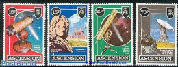 Ascension 1986 Halleys Comet 4v, Mint NH, Science - Transport - Astronomy - Space Exploration - Halley's Comet - Astrología