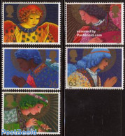 Great Britain 1998 Christmas 5v, Mint NH, Religion - Christmas - Andere & Zonder Classificatie