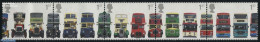 Great Britain 2001 Double Deckers 5v [::::], Mint NH, Transport - Automobiles - Unused Stamps