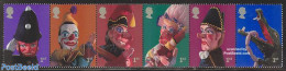 Great Britain 2001 Marionettes 6v [:::::], Mint NH, Performance Art - Various - Theatre - Toys & Children's Games - Neufs
