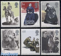 Great Britain 2005 Jane Eyre 6v, Mint NH, Nature - Dogs - Horses - Art - Authors - Ongebruikt