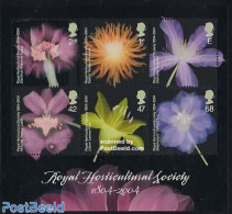 Great Britain 2004 Horticultural Soc. S/s, Mint NH, Nature - Flowers & Plants - Nuevos