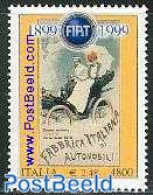 Italy 1999 100 Years FIAT 1v, Mint NH, Transport - Various - Automobiles - Industry - Sonstige & Ohne Zuordnung