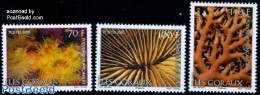 French Polynesia 2010 Coral Reef 3v, Mint NH, Nature - Shells & Crustaceans - Unused Stamps
