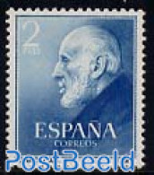 Spain 1952 S. Ramon Y Cajal 1v, Unused (hinged), History - Nobel Prize Winners - Ongebruikt