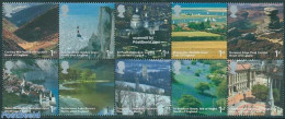 Great Britain 2006 Landscapes 10v [++++], Mint NH, Religion - Transport - Various - Churches, Temples, Mosques, Synago.. - Nuevos