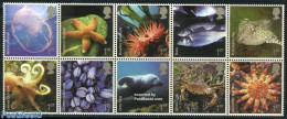 Great Britain 2007 Marine Life 10v [++++], Mint NH, Nature - Fish - Sea Mammals - Shells & Crustaceans - Crabs And Lob.. - Ongebruikt