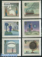 Great Britain 2007 World Of Inventions 6v S-a, Mint NH, Performance Art - Science - Transport - Various - Radio And Te.. - Unused Stamps