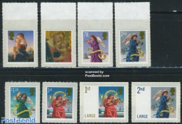 Great Britain 2007 Christmas 8v S-a, Mint NH, Performance Art - Religion - Music - Angels - Christmas - Unused Stamps