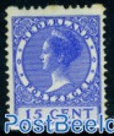 Netherlands 1926 15c, 2-side Syncoperf. With WM,Stamp Out Of Set, Mint NH - Unused Stamps