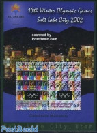 Grenada Grenadines 2002 Salt Lake City S/s, Mint NH, Sport - Olympic Winter Games - Skiing - Sci