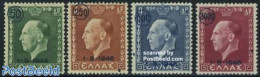 Greece 1946 Return Of King George 4v, Mint NH, History - Kings & Queens (Royalty) - Ongebruikt
