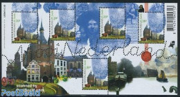 Netherlands 2006 Beautiful Holland, Zwolle S/s, Mint NH, Nature - Religion - Transport - Cats - Cattle - Churches, Tem.. - Neufs