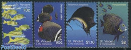 Saint Vincent 2003 Marine Life 4v, Mint NH, Nature - Fish - Vissen