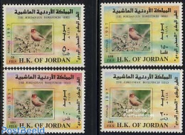 Jordan 1997 Birds 4v, Mint NH, Nature - Birds - Jordania