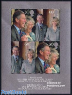 Great Britain 2005 Royal Wedding S/s, Mint NH, History - Kings & Queens (Royalty) - Unused Stamps