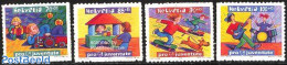 Switzerland 2003 Pro Juventute 4v S-a, Mint NH, Nature - Performance Art - Various - Dogs - Music - Toys & Children's .. - Nuevos